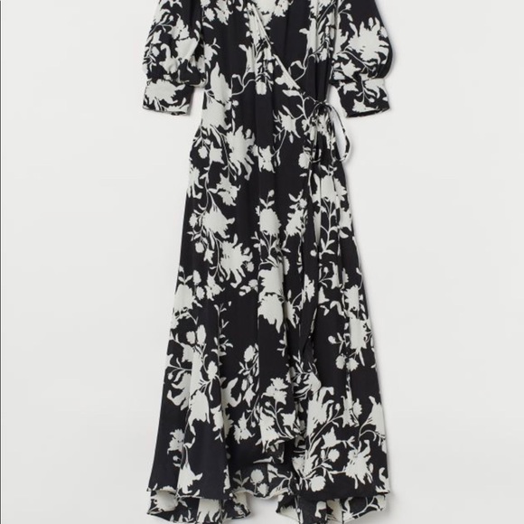 JOHANNA ORTIZ NWT x H&M. Long wrap dress - Picture 11 of 16